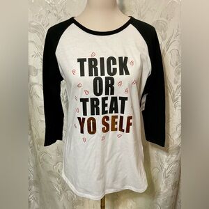 Joe Boxer Black & White Halloween Graphic Tee